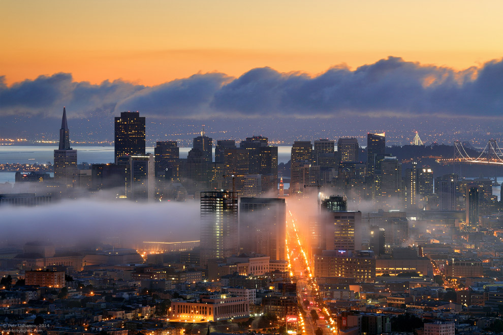 Сан-Франциско — город мостов и туманов