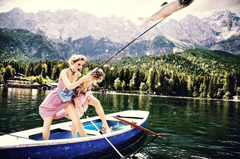 Диони Табберс и другие в откровенной фотосессии