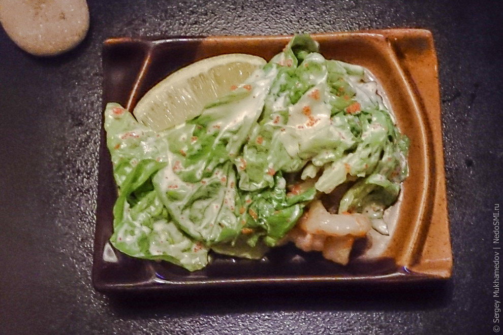 Еда в меню и на самом деле