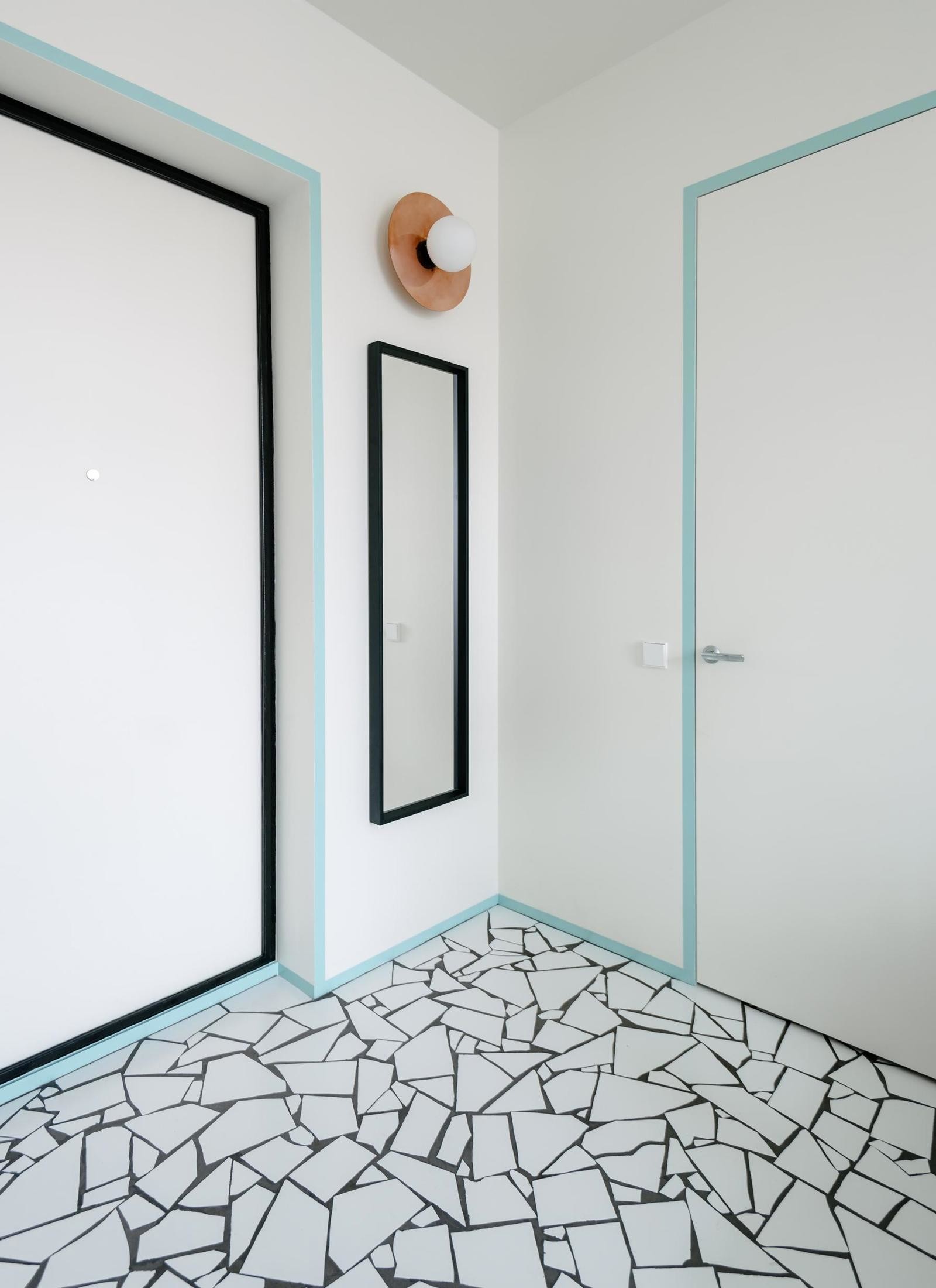 Интерьер квартиры в Москве площадью 53 квадратных метров Интерьер квартиры в Москве площадью 53 квадратных метров