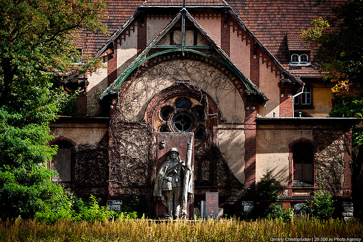 Заброшенный советский госпиталь под Берлином