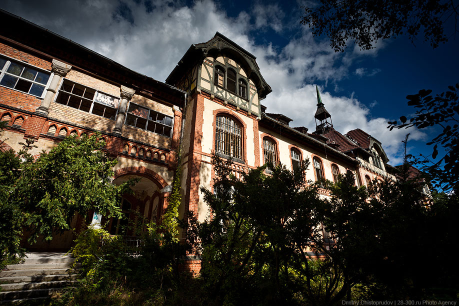 Заброшенный советский госпиталь под Берлином