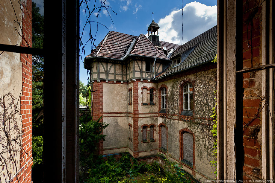 Заброшенный советский госпиталь под Берлином