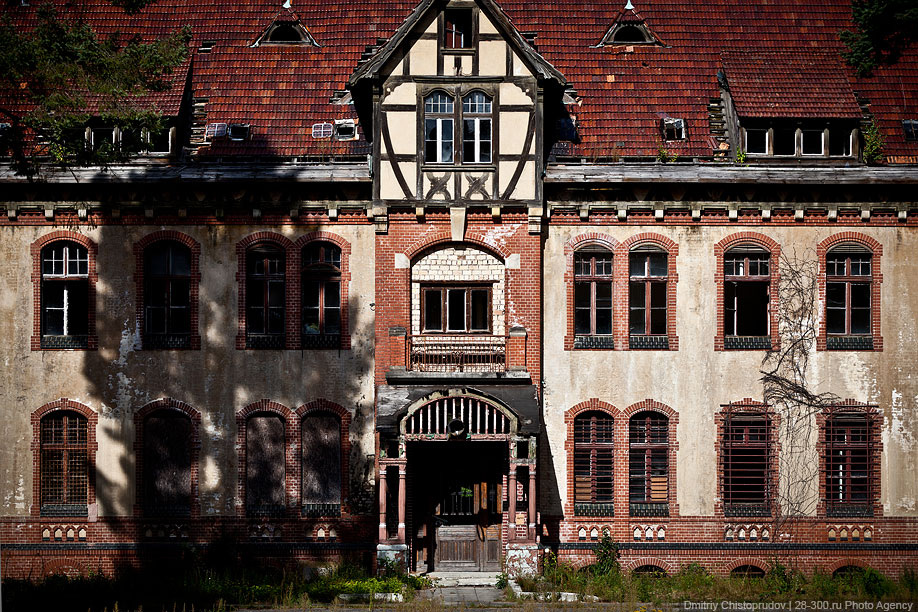 Заброшенный советский госпиталь под Берлином