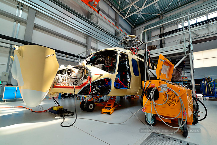 Экскурсия на вертолетный завод им. Миля
