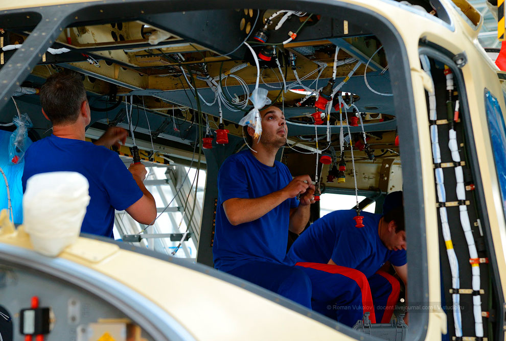 Экскурсия на вертолетный завод им. Миля