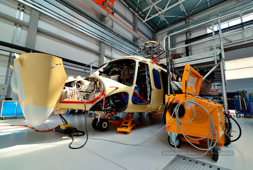 Экскурсия на вертолетный завод им. Миля