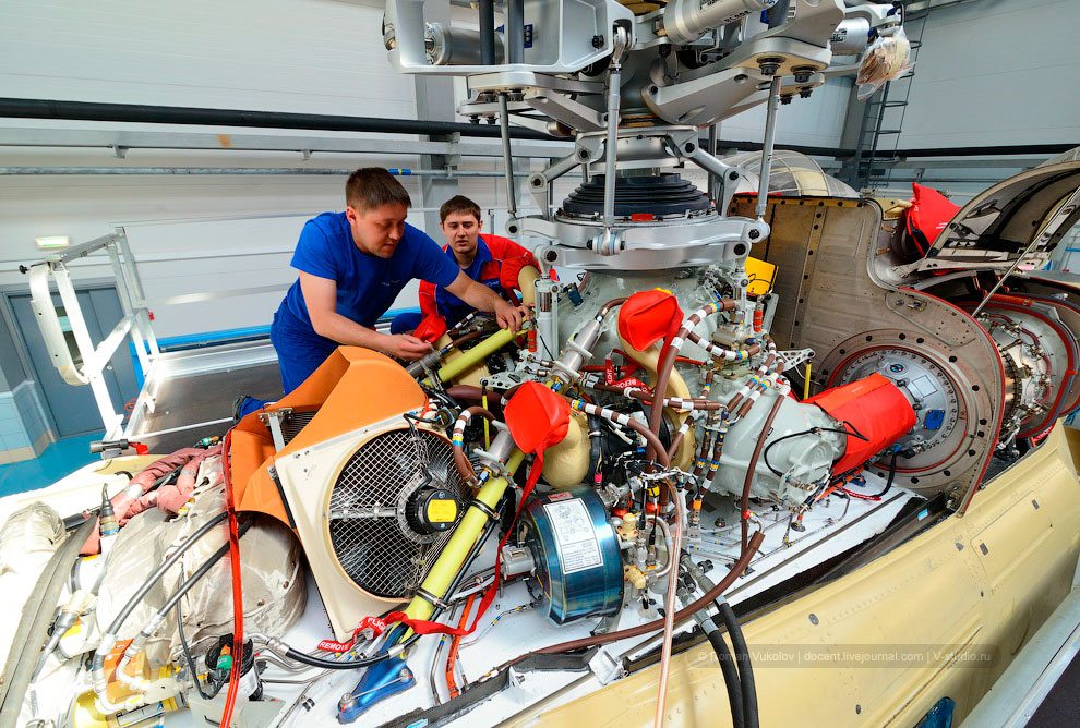 Экскурсия на вертолетный завод им. Миля