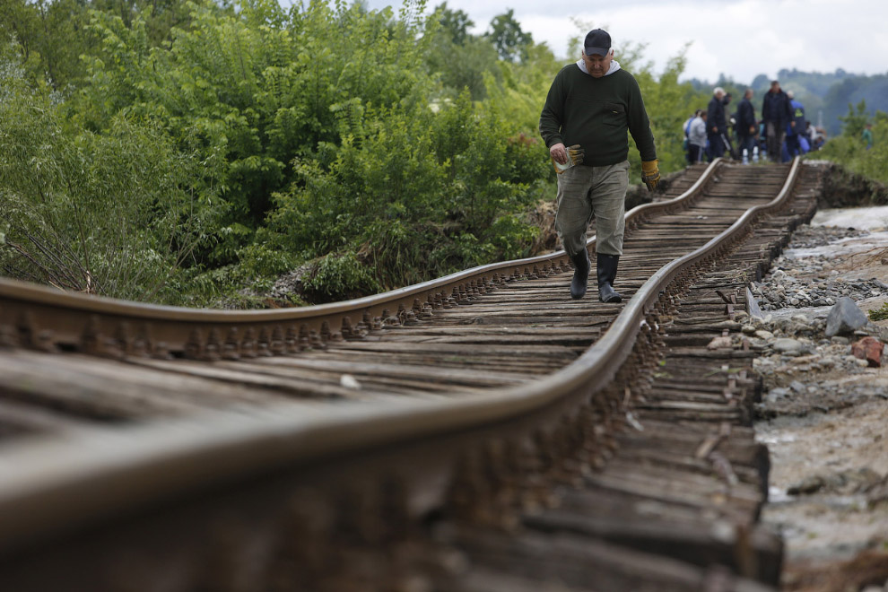 Крупнейшее наводнение на Балканах за 120 лет