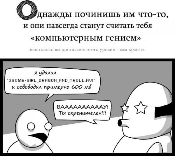 Почему не стоит говорить, что ты разбираешься в копьютерах (11 фото)