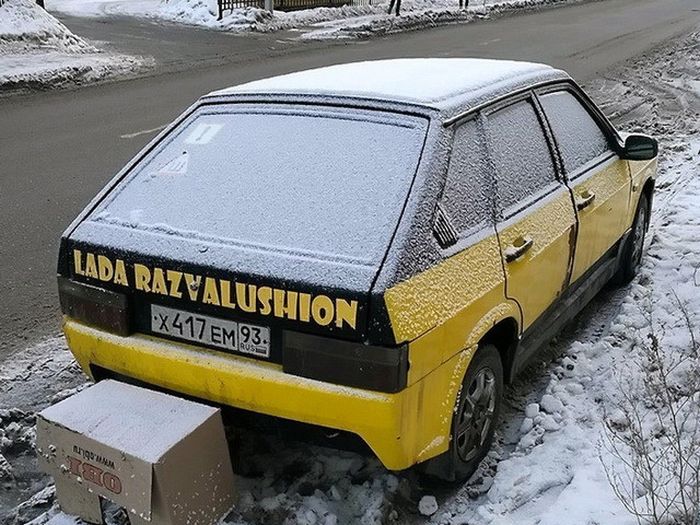 Автомобильные фотоприколы