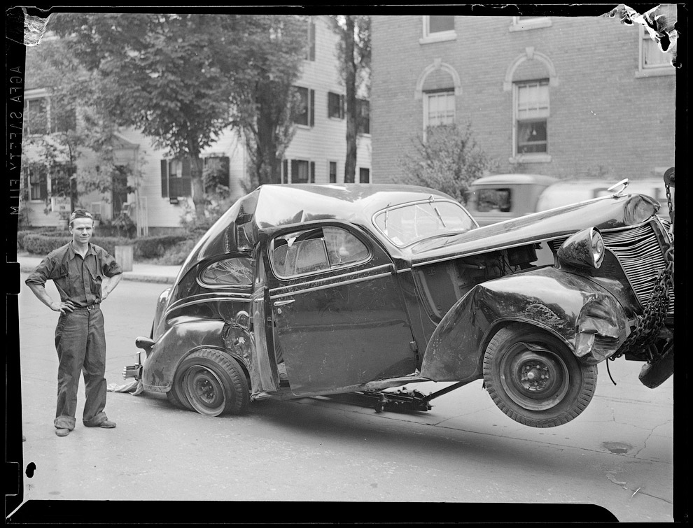 Автомобильные аварии прошлого Автомобильные аварии прошлого