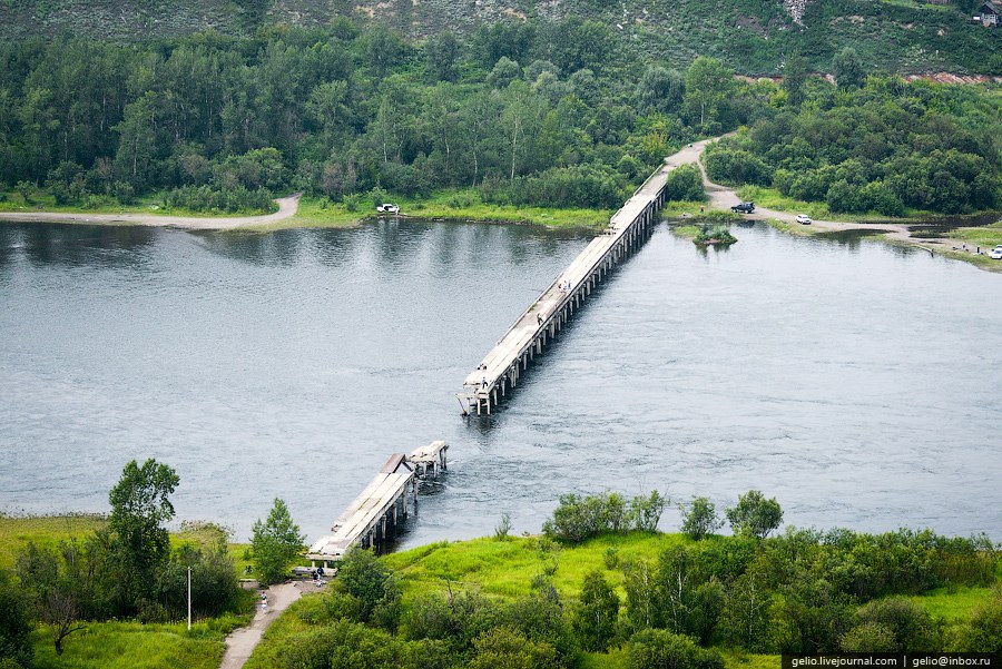 Красноярск с вертолета