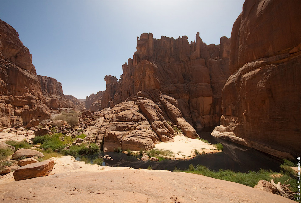 Гельта д’Аршей в пустыне Сахара