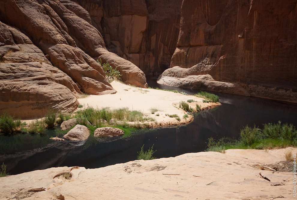 Гельта д’Аршей в пустыне Сахара