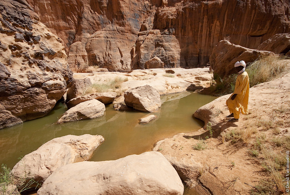 Гельта д’Аршей в пустыне Сахара