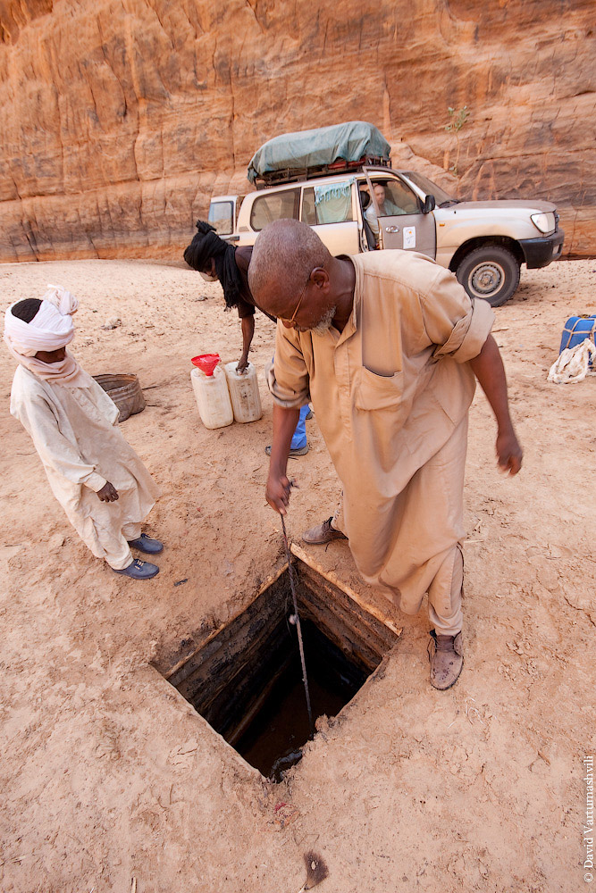 Гельта д’Аршей в пустыне Сахара
