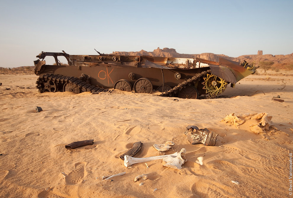 Гельта д’Аршей в пустыне Сахара