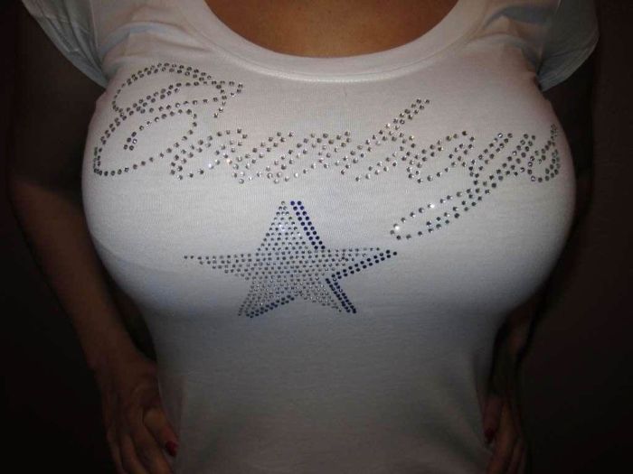 Грудастые фанатки американского футбола (93 фото)