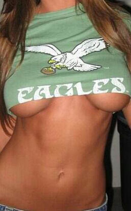 Грудастые фанатки американского футбола (93 фото)