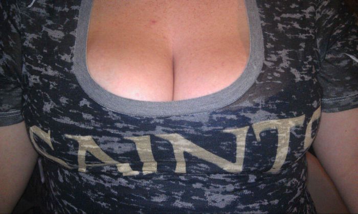 Грудастые фанатки американского футбола (93 фото)