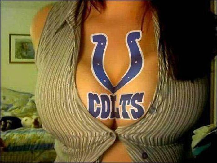 Грудастые фанатки американского футбола (93 фото)