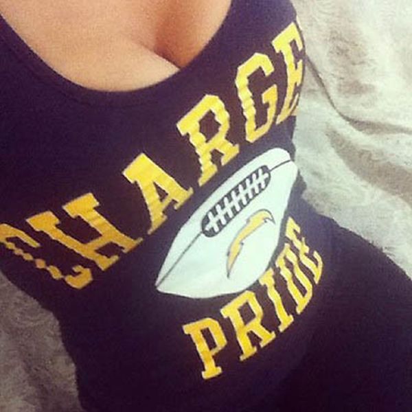 Грудастые фанатки американского футбола (93 фото)