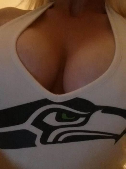 Грудастые фанатки американского футбола (93 фото)