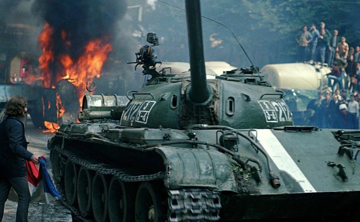 45 лет со дня вторжения в Чехословакию