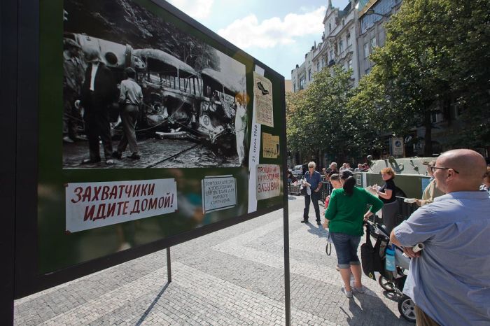 45 лет со дня вторжения в Чехословакию 45 лет со дня вторжения в Чехословакию