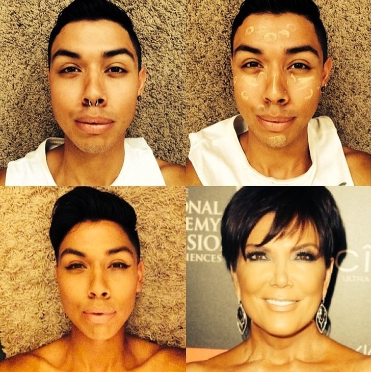 Почти похоже — новый сетевой тренд #MakeupTransformation
