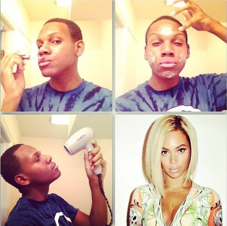 Почти похоже — новый сетевой тренд #MakeupTransformation