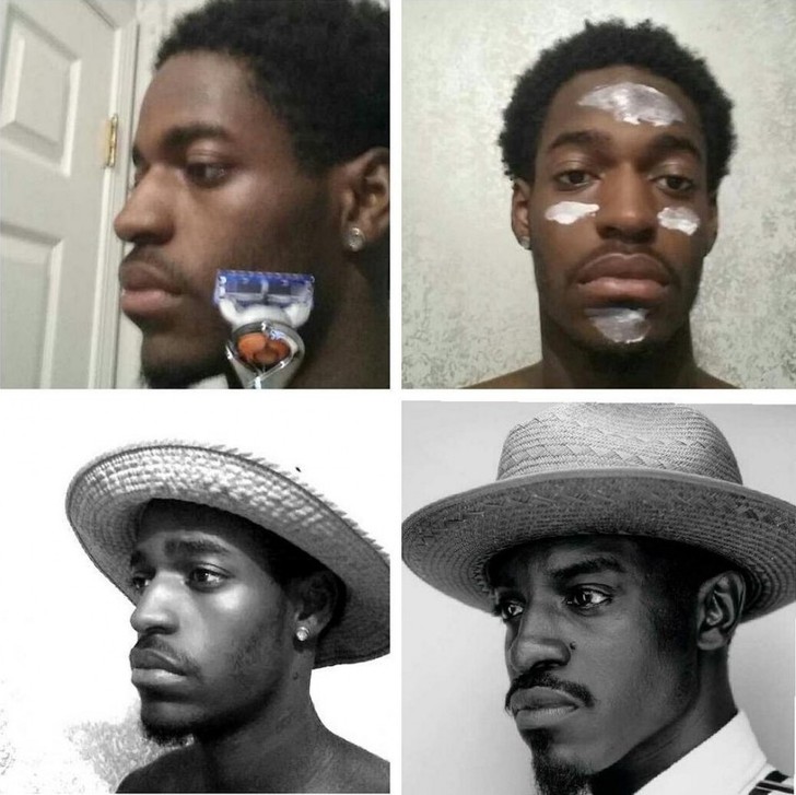 Почти похоже — новый сетевой тренд #MakeupTransformation