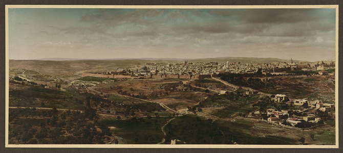 Палестина 1919 года в цвете