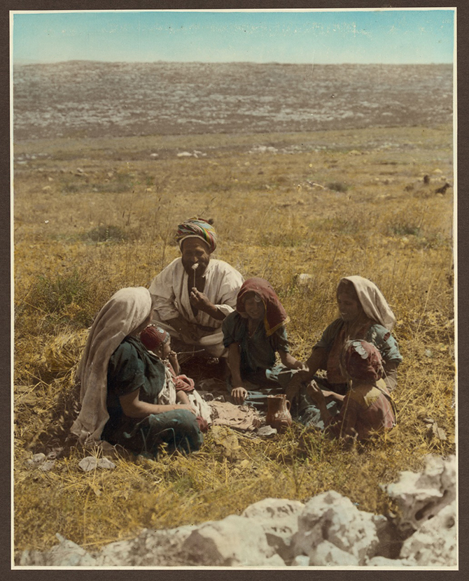 Палестина 1919 года в цвете