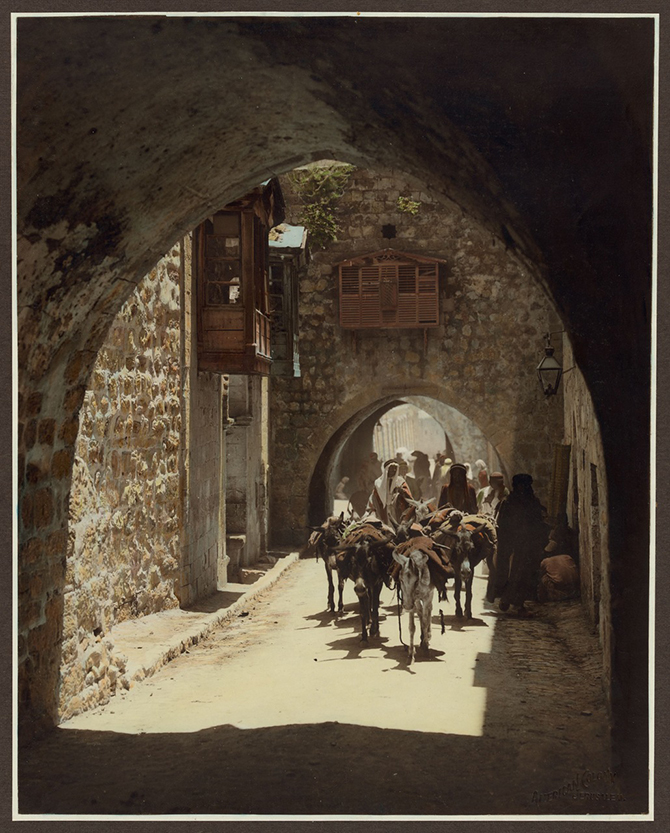 Палестина 1919 года в цвете