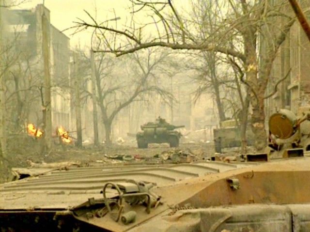 Впечатляющие кадры Первой чеченской войны