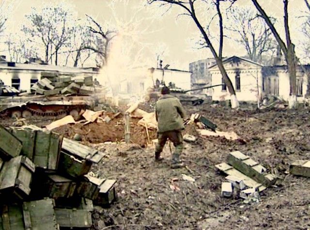 Впечатляющие кадры Первой чеченской войны