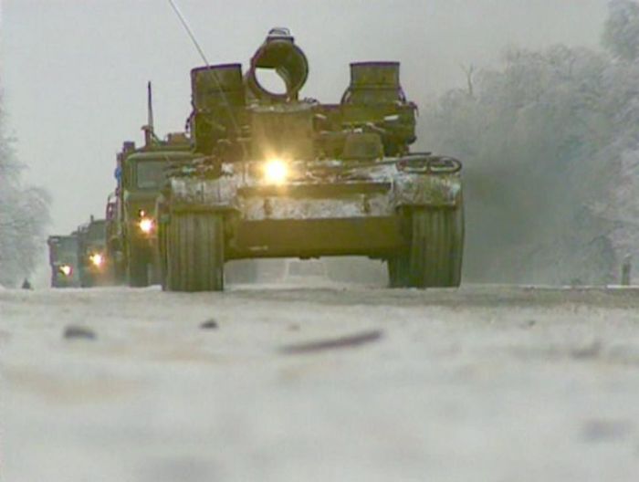 Впечатляющие кадры Первой чеченской войны