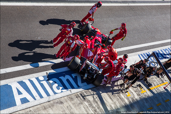 Машины Формулы-1. Как это сделано? (37 фото)