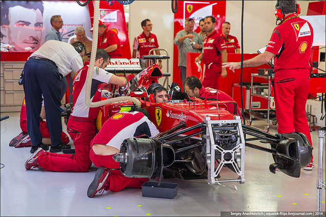 Машины Формулы-1. Как это сделано? (37 фото)