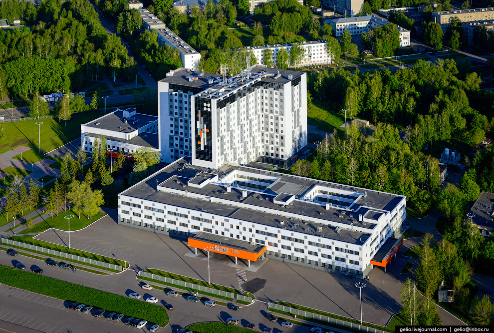 Набережные Челны с высоты и завод КамАЗ Набережные Челны с высоты и завод КамАЗ