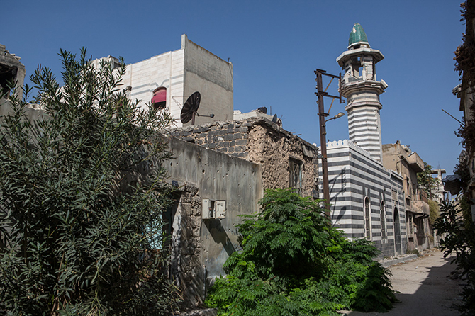 Прогулка по одному из самых разрушенных сирийских городов