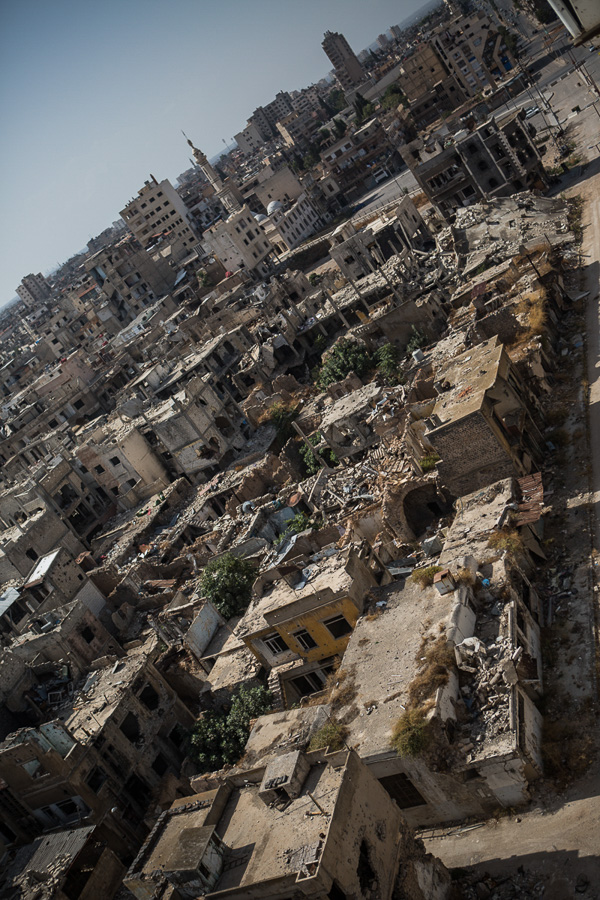 Прогулка по одному из самых разрушенных сирийских городов