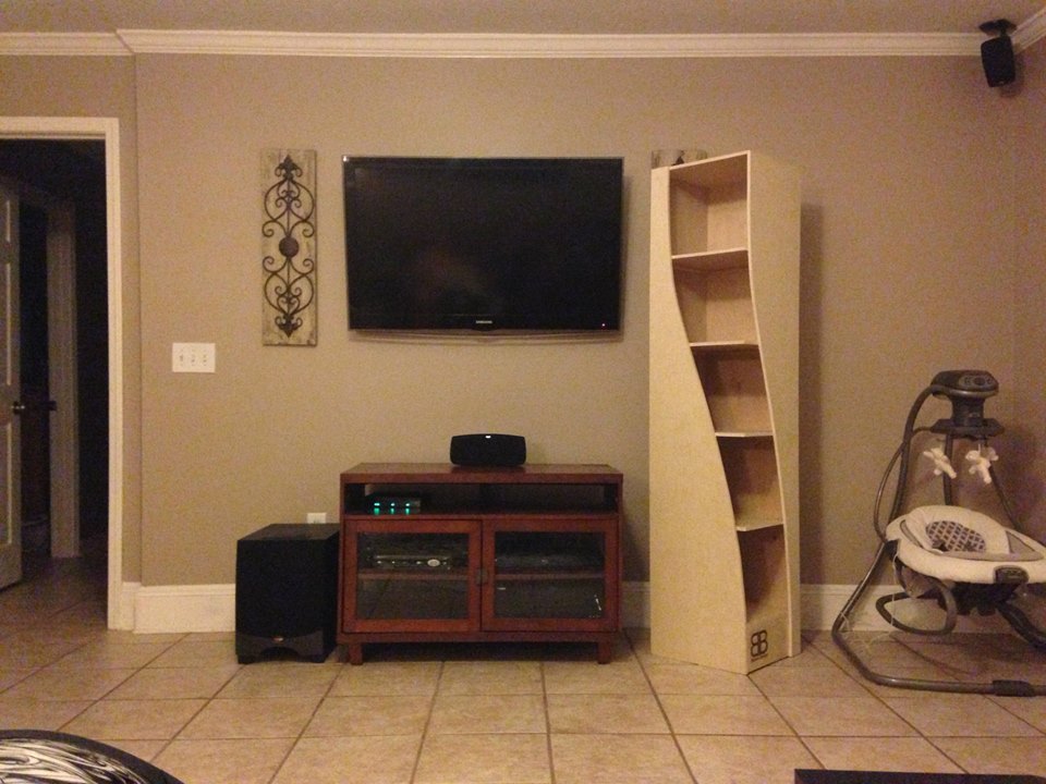 Делаем симпатичные книжные полки