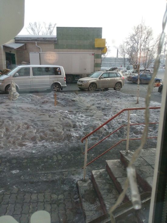 Сажа накрыла Весенний район Новосибирска