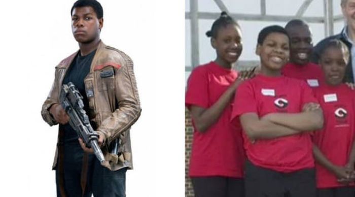 Актеры «Звёздных войн» в юношестве или детстве