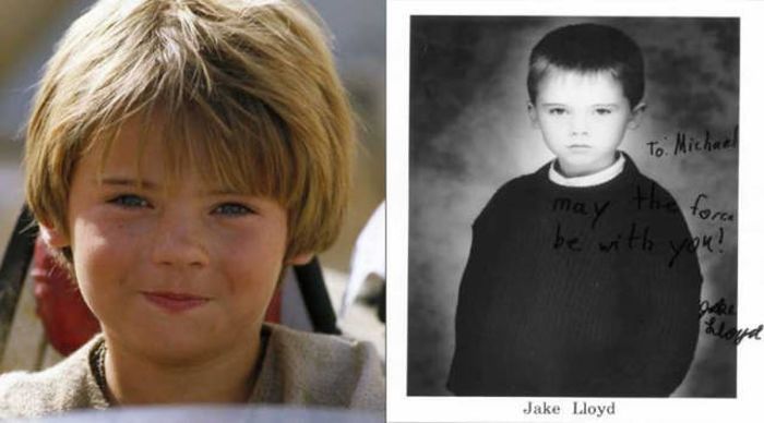 Актеры «Звёздных войн» в юношестве или детстве