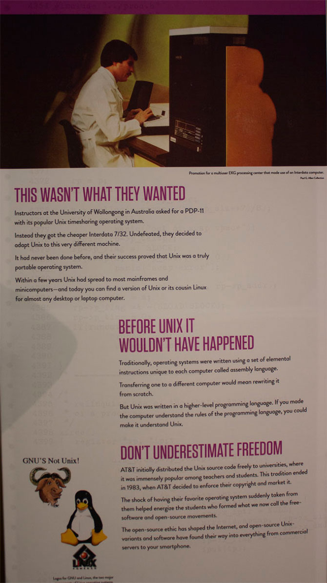 Экскурсия по музею Living Computer Экскурсия по музею Living Computer