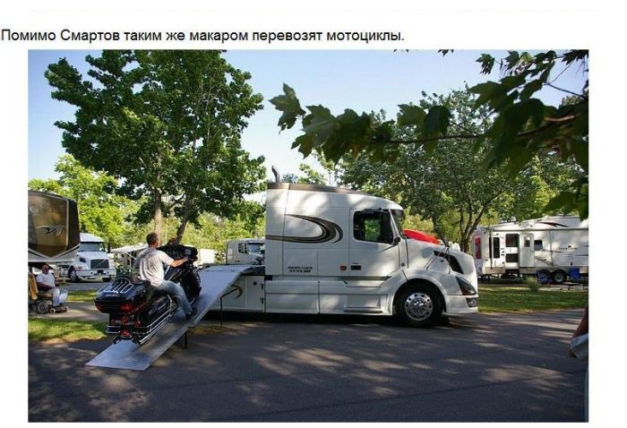 Креативный подход дальнобойщика к выходу на пенсию (33 фото)